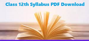 12th Syllabus 2024, +2 Syllabus 2024 Download PDF